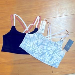 Lot of two Abercrombie 11/12 sports bras